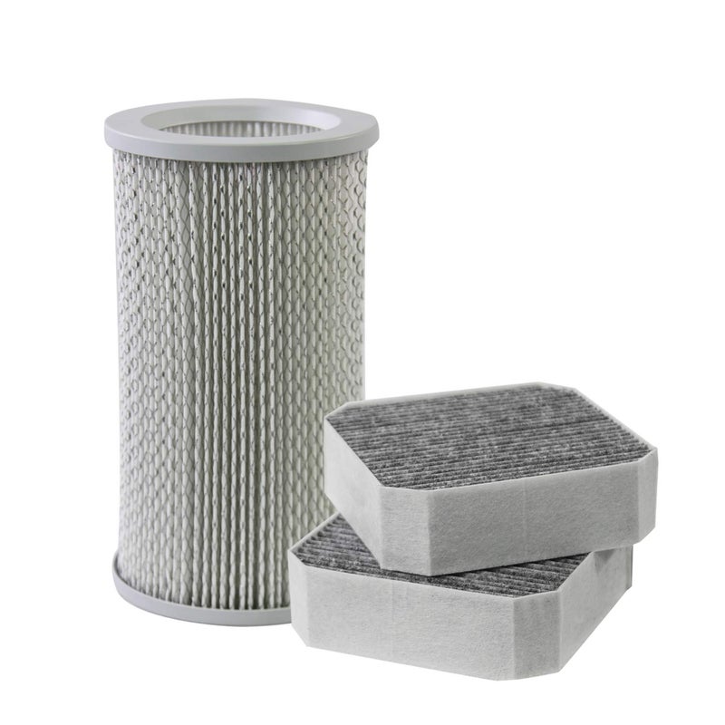 Filter-Monster.com Filter-Monster â€“ Replacement Filter with 2 Coconut Carbon Pre-Filters, Set of 3 â€“ Compatible with Molekule PECO for Molekule Air Purifier - Image 1
